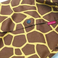  【M】上品なアニマルきりん柄/抱っこひも収納カバー「ルカコ」0669-11