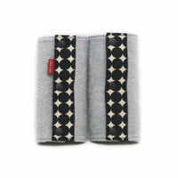  抱っこ紐のよだれカバーFUWA グレー×変わりドットブラック 51-0338-11