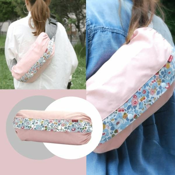 抱っこ紐カバー　リバティ　フローティングフローラ リバティプリント│おすすめ抱っこ紐収納カバールカコ！人気手作りママ