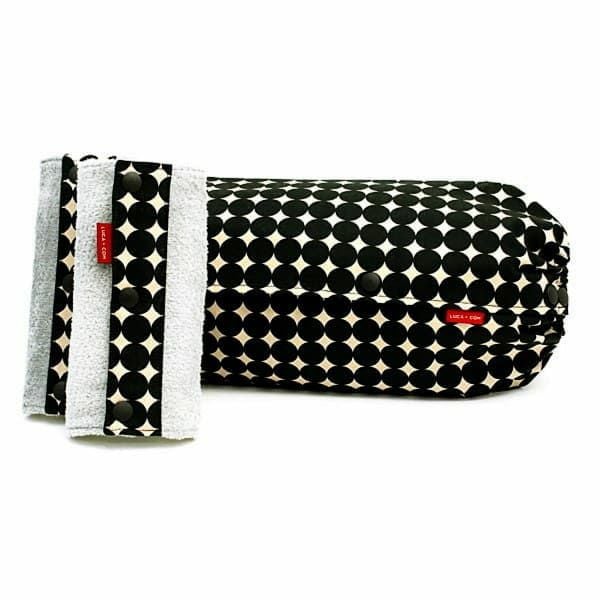 【L】【セット】変わりドットブラック/抱っこひも収納カバー「ルカコ」89-0338-11