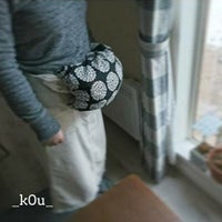 【L】北欧風サークル調フラワーブラック/抱っこひも収納カバー「ルカコ」 88-0935-11