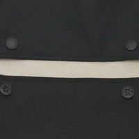 【L】【撥水加工】ナイロンオックス シンプルブラック/抱っこひも収納カバー「ルカコ」 88-0968-11