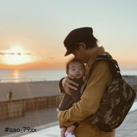 【L】【撥水加工】【リバーシブル】ブラック×カモフラ柄/抱っこひも収納カバー「ルカコ」 88-1005-11