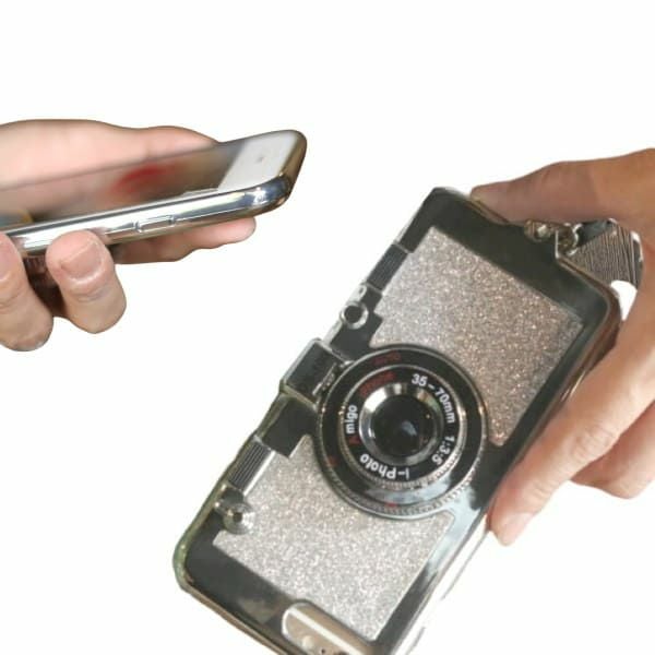 ルカコノ】カメラみたいなおしゃれなi-phoneスマホアイフォンカバー