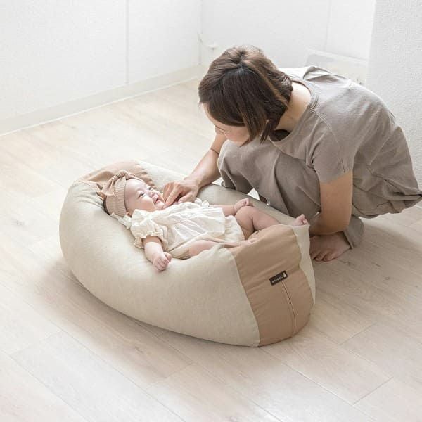 おやすみたまご】赤ちゃんの寝かしつけ神アイテム！授乳クッション