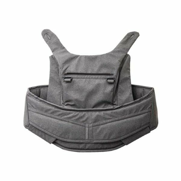 【極美品】BABY & Me BELK 抱っこ紐 グレー ヒップシート ベビーアンドミー】ベルク【スティールグレー】ヒップシート新作belk