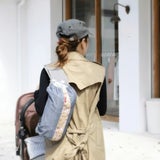 【M】【レイヤー】ダンガリーブルー×ダリアイエロ/抱っこひも収納カバー「ルカコ」0955-11