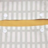  【L】北欧風スクエア柄ベージュ/抱っこひも収納カバー「ルカコ」 88-1048-11