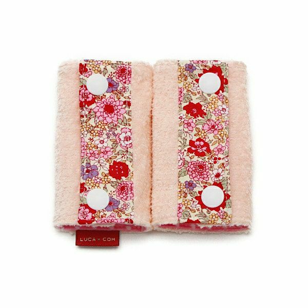 抱っこ紐のよだれカバー ベビービョルン専用FUWA【ダリアピンク】「ルカコ」52-0648-11