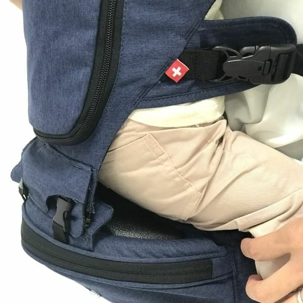 miamiiy 抱っこ紐【日本モデル】チャコールグレーヒップシート　収納カバー付 MiaMily(ミアミリー)最新ヒップスタープラス日本モデル！スマート