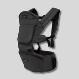 ミアミリー(MiaMily)コアキャリア(CORE CARRIER) 【チャコールブラック】新生児から20kgまで超フィットで肩腰超ラク！フィットするヒップシートキャリア/MiaMilly JAPAN正規品 1000-01-07