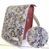 【ランドセルカバー】女の子用 雨の日安心・付け方簡単【ラージサイズ】【リバティマーガレットアニー/パープルライン】1000-15-04