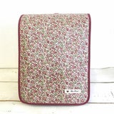 【ランドセルカバー】女の子用 雨安心【スタンダードサイズ・ダブル】ピンクの小花/ガーネットピンク1000-14-16