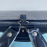 【ランドセルカバー】男の子用 雨安心【スタンダードサイズ・シングル】ヒッコリーネイビー/ネイビー1000-14-24