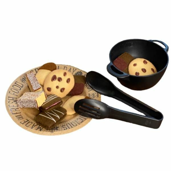 フエルト クッキー】単品 おままごと、お店やさんごっこ、数のお勉強