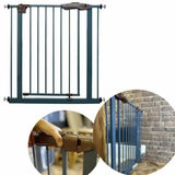 【ベビーゲート】【本体75-85cm】おしゃれで人気のヴィンテージブルー 壁保護突っ張り式で賃貸OK!キッチン、リビングや階段下や店舗におすすめの前後両開き。オートクローズ・90度オープン機能付き1000-21-09