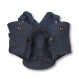 【双子用抱っこ紐】napnap(ナップナップ)ネイビー ふたごのおんぶ抱っこ組み合わせ可のおすすめ世界初ツインズキャリー イニシャルチャーム2個セット