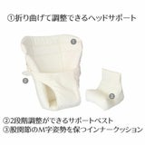【本体同時購入】ナップナップ2way新生児パッド(インサート)トラン ヒップシート・コンパクト抱っこ紐対応(napnap Tran Compact)1000-20-27