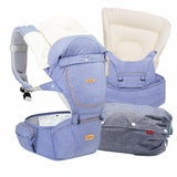 ベビーアンドミー ワンエス ライト【ネイビー】(BABY＆Me ONE-S light)【ベビーキャリアオプション・新生児パッドセット】ヒップシートキャリア抱っこ紐1000-07-72