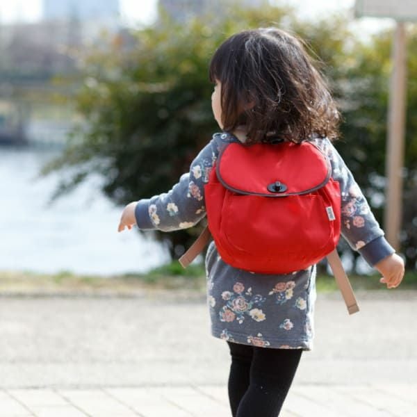 ハーネス付きリュック】ダディッコ【りんご】赤ちゃん・子供の迷子防止