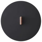 【フライパンジュウ】鉄フライパン 取っ手が取れる、収納できる、IH対応オーブン可の藤田金属(八尾)日本製！おしゃれなフライパン【Lサイズ鉄製の蓋単品】ウォルナット・ブラウンFRYING PAN JIU1000-32-41