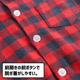 チェックロンパース【50-70サイズ(0～6ヵ月)】大人カジュアルベビー服男の子女の子新生児～6ヵ月ボディスーツ格子柄綿 1000-41-03