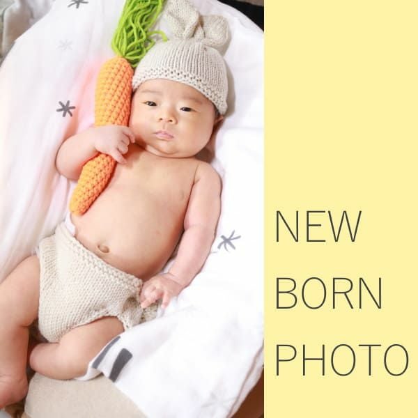 写真追加・新生児用品① 写真を送るだけで簡単！新生児の貴重なサイズを残せるプレミアムボード