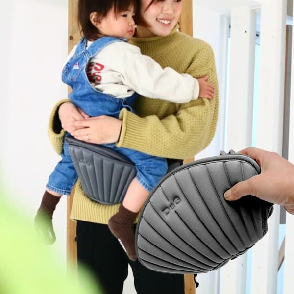 DaG1 ダッグワン ヒップシート ショルダー テラスベビー ダッグワン（DaG1）テラスベビーヒップシート【ベージュ】折りたたみ1