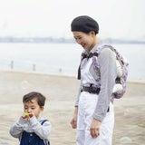 サンアンドビーチ(sun&beach)【マーガレットアニー】(OM-1)新生児から3歳頃まで使える!日本製のおしゃれで軽い抱っこ紐！日本人体型にフィット、落下防止（おんぶも簡単サポート）ベビー安全ベルト付。サンアンドビーチ正規取扱店ルカコストアで試着比較購入可1000-51-05