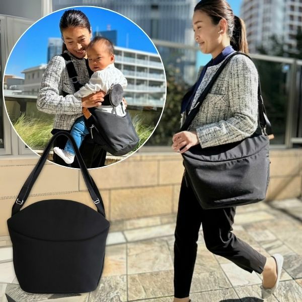 出産応援グッズ　だっこ紐　マザーズバッグ　おしりふきウォーマー　おんぶ紐 マザーズバッグ 抱っこ紐 ヒップシート ショルダーバッグ 2WAY 2in1