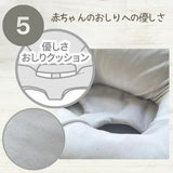ベビーチェア(赤ちゃんお座り練習椅子)【もうちょっとでお座り もちと】 赤ちゃん首すわり(生後3ヵ月頃)から24ヵ月頃まで長く使えるベビーソファーもちふわクッション。 取り外せるおしゃれな知育おもちゃ付き 1000-44-08