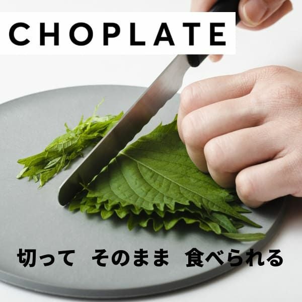 まな板になるおしゃれなお皿【チョップレート】260mmL×黒 CHOPLATE