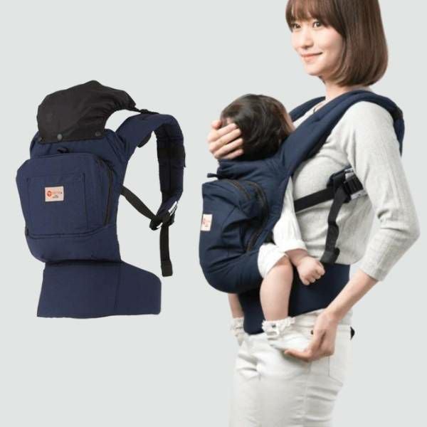 COCO baby     おんぶ抱っこ紐  (開封済み未使用) 抱っこ紐 3way シッティングキャリア メッシュ babubu. （ 日本製