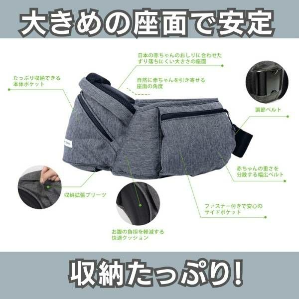 POLBAN ADVANCE(ポルバン アドバンス)のヒップシート リップストップ