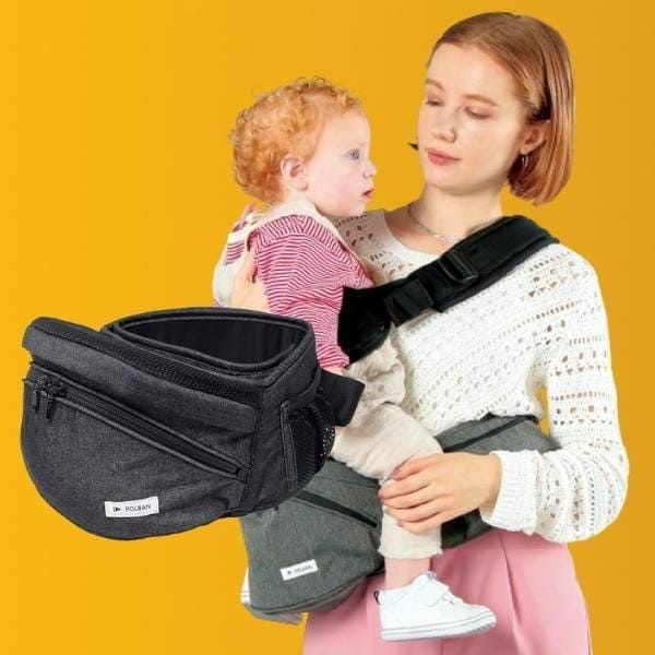 POLBAN BASIC(ポルバン ベーシック)のヒップシート デニムブラック