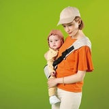 POLBAN GO(ポルバン ゴー)メランジグレー 腰がすわった生後7ヵ月〜48ヵ月まで使えるセカンド抱っこ紐。持ち運び収納袋付きでわずか250gで持ち運びも楽々コンパクト設計のスリング型ベビーショルダー パパママ身長約145cm～185cmまで対応 1000-58-27