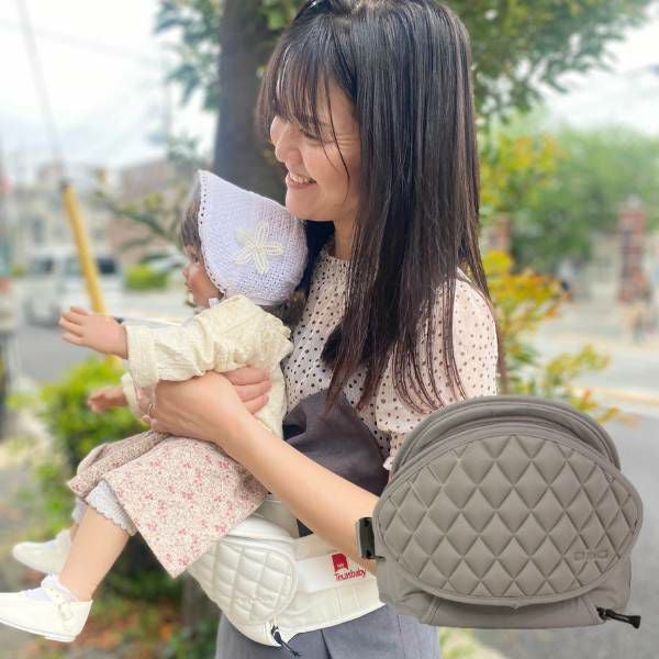 最新ダッグワン(DaG1)ヒップシート カームベージュ 1歳2歳3歳4歳 20kg