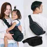 POMULU抱抱包 2WAY育兒抱坐單肩包(從日本到台灣)日本的人氣品牌　6個月至1歲,2歲,3歲,4歲,20公斤【附有初始鑰匙飾物】1000-57-04