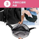 POMULU抱抱包 2WAY育兒抱坐單肩包(從日本到台灣)日本的人氣品牌　6個月至1歲,2歲,3歲,4歲,20公斤【附有初始鑰匙飾物】1000-57-04