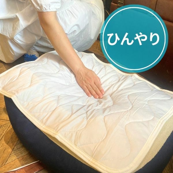 おやすみたまごセット・ひんやりシート・専用袋 おやすみたまご専用オプション『ひんやり防水シーツ』(ポーチ付き