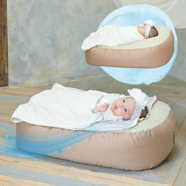 【23日まで値下げ中】おやすみたまご　本体　専用ベルト ひんやりミニパッド2枚 ひんやりパッド(ベビー用冷感パッド)赤ちゃん寝かしつけ暑さ対策