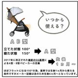 折りたたみコンパクトベビーカーbesrey(ベスレイ)ワンタッチ収納自立式、リクライニングAB型超軽量ベビーカー 車のトランク・助手席足元収納可 フルサンシェード防水・紫外線カットおしゃれで高級感のあるデザイン BR-C760 1000-55-09