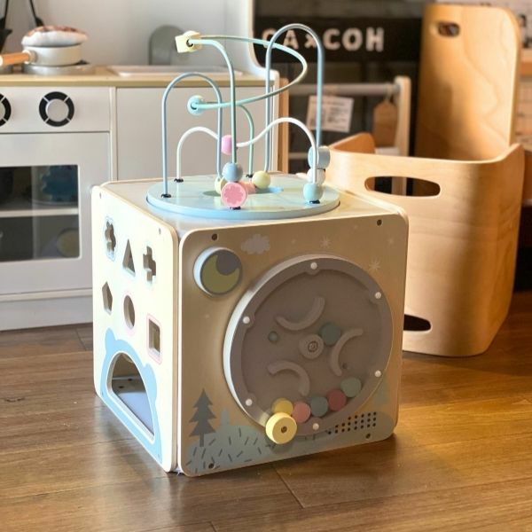 1歳2歳3歳ボックスおもちゃ【知育玩具】木製モンテッソーリ玩具【8種類