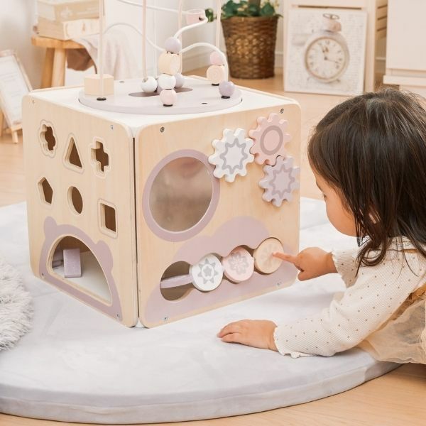 知育玩具 pia3 1歳2歳3歳ボックスおもちゃ【知育玩具】木製モンテッソーリ玩具【8種類