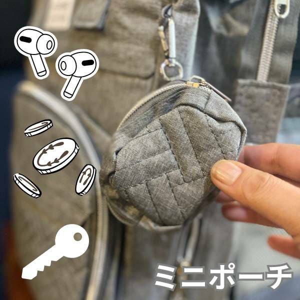 大容量マザーズリュック(ポータブル折りたたみ式ベビーベッド付き)多