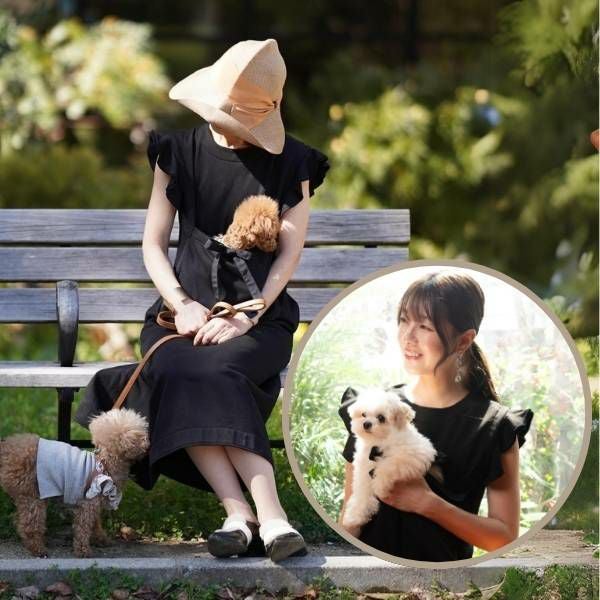 犬抱っこ服】カンガルーポケット服(犬が入れる)大人上品 犬抱っこ服】カンガルーポケット服(犬が入れる)大人上品