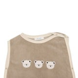 【ベビースリーパー】赤ちゃんを寝冷えから守る着る毛布【くまのぬくぬく寝かしつけスリーパー】湯冷め防止 春秋冬の体温調節 1000-61-12