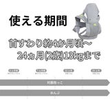 【おんぶ紐】ラッキー工業 昔ながらの高い位置のおんぶ紐をおしゃれで簡単装着!腰ベルトなしで妊娠中や二人目育児でも大活躍 オンバックスキャリアアドバンス【ネイビー】