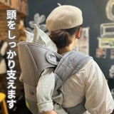 【レンタル試着】【おんぶ紐】ラッキー工業 昔ながらの高い位置のおんぶ紐をおしゃれで簡単装着!腰ベルトなしで妊娠中や二人目育児でも大活躍 オンバックスキャリアアドバンス