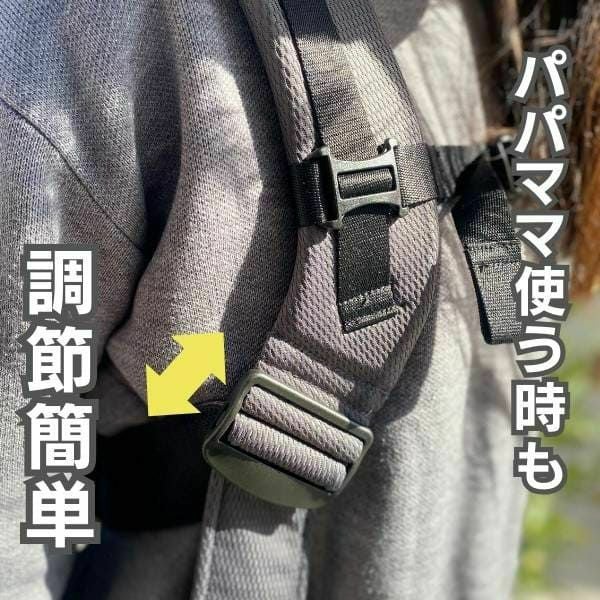 ベビーキャリアファースト【グレージュ】新生児から【まずコレ】超簡単抱っこ紐 帝王切開にもおすすめ 出産準備、1ヶ月健診や里帰り出産、上の子の送迎に大活躍！ 寝たらそのままおろせる、対面抱っこ・前向き抱っこ・4ヶ月からリュック式で簡単おんぶ イニシャルチャーム付き 1000-58-42